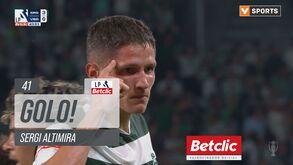 O grande remate que valeu a estreia a marcar de Altimira pelo Sporting
