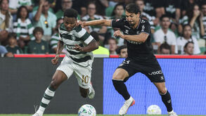 João Mendes satisfeito com a resposta do V. Guimarães em Alvalade
