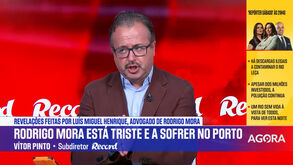 Vítor Pinto sobre Rodrigo Mora: «Nesta proposta de jogo, ninguém acha que vai ter entrada fácil na equipa»