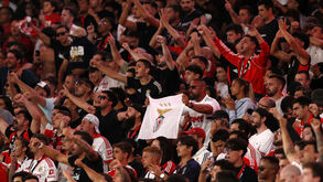 Adeptos do Benfica na Luz