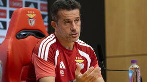 Marco Silva em conferência de imprensa