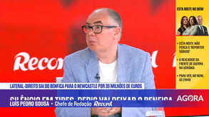 Luís Pedro Sousa aponta caraterística 'muito rara' em Dedic e atira: «Era o melhor lateral-direito do Benfica»