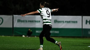 Telma Encarnação dá empate ao Sporting frente às inglesas do London City Lionesses