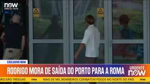 Mora despediu-se dos colegas no Olival e já está a caminho de Roma com Jorge Mendes