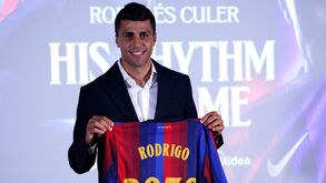 Rodri apresentado pelo Barcelona