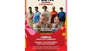 Festa na Praça Continente em Lisboa, Praça do Comércio, 12 de setembro