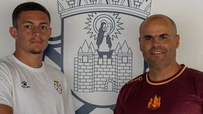 Miguel Rocha (à esquerda) oficial no Feirense