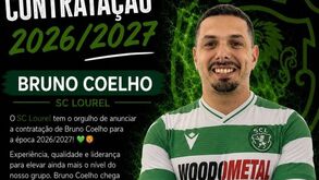 Bruno Coelho é reforço do SC Lourel para 2026/2027