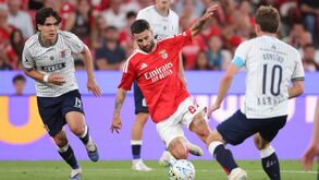 Rafa marcou no triunfo do Benfica diante do Aarhus