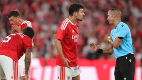 Marco Guida no Benfica-Aarhus