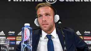 Na chegada à Juventus