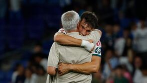 Espí foi o herói e celebrou com Mourinho