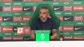 Rui Borges: «Suárez fez um bom jogo. Esteve com a equipa, ajudou a defender, ajudou a atacar e fez um golo» 