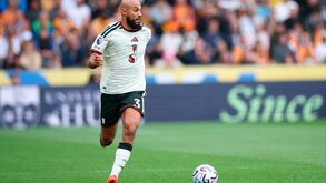 Mazraoui em Old Trafford