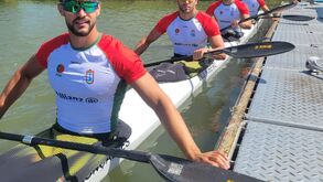 O K4 com Gustavo Gonçalves, João Ribeiro, Messias Baptista e Pedro Casinha