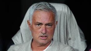 José Mourinho na receção à Real Sociedad