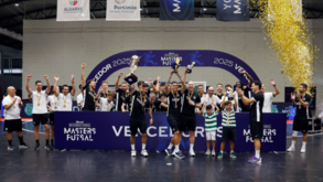 Vencedores do Masters Futsal 2025 em Portimão