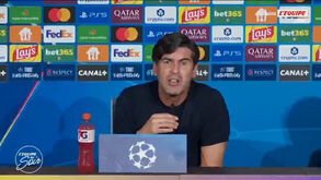 Paulo Fonseca: «Se calhar sou um treinador de m...»