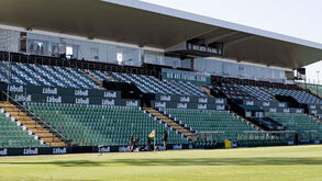 Vista geral do Estádio dos Arcos, casa do Rio Ave