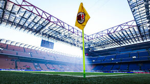Vista geral de San Siro, casa do AC Milan