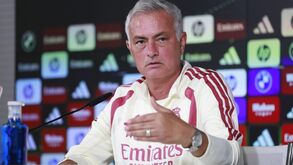 José Mourinho na conferência do Real Madrid