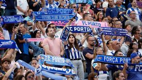 Adeptos do FC Porto no Dragão