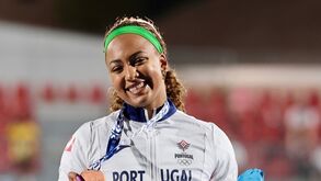 Arialis Martínez de bronze