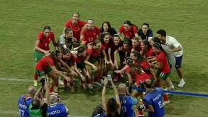 Portuguesas conquistaram torneio de futebol feminino