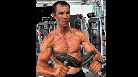 Fernando Pimenta num treino na Polónia
