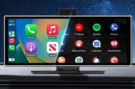 Sistema CarPlay/Android Auto sem fios