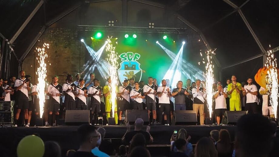 O plantel foi dado a conhecer no Festival da Ria, na baixa da cidade de Faro