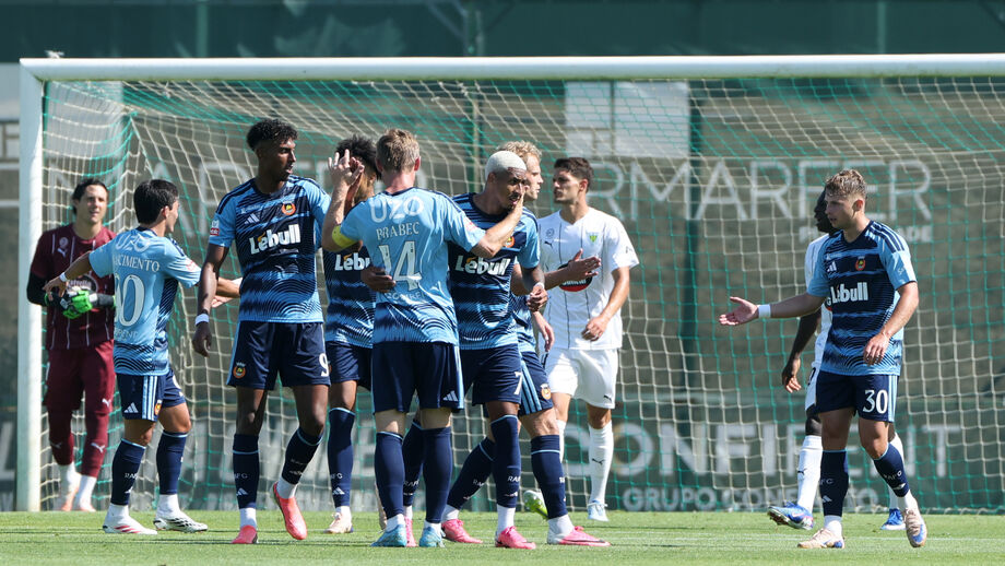Rio Ave celebra golo de Samuel Alves