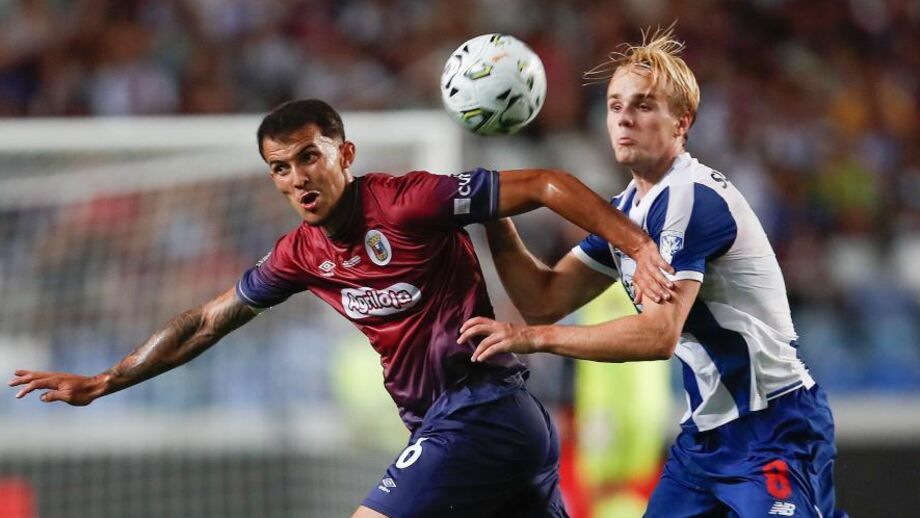 Léo Azevedo em ação na Supertaça