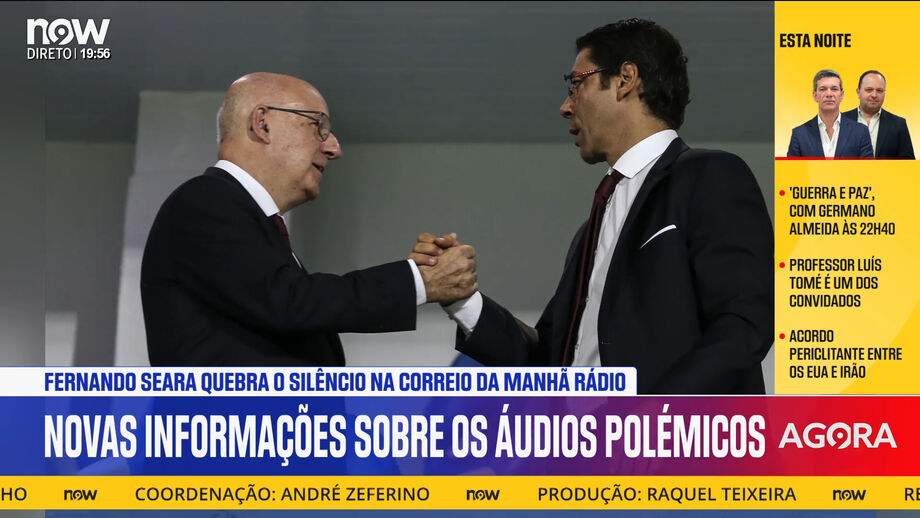 Ex-dirigente do Benfica revelou na CM Rádio ter recebido os áudios "há um mês"