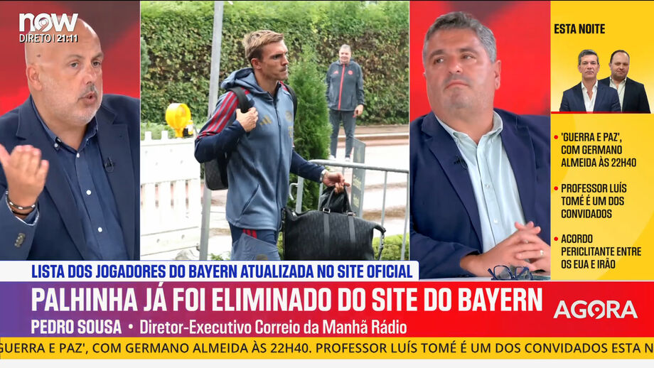 Diretor executivo da CM Rádio sobre futuro do médio do Bayern associado ao Benfica