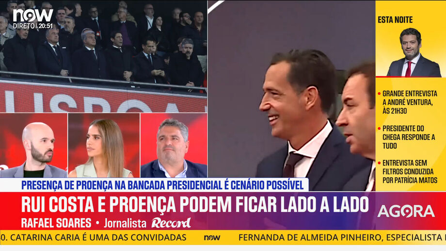 Subeditor de Record analisa possibilidade de presidente da FPF estar no Benfica-Hearts