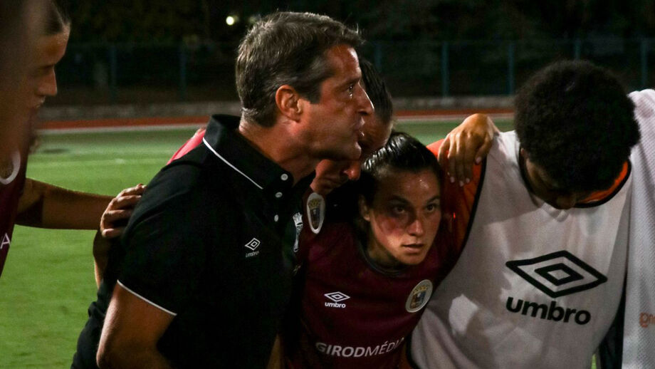 Gonçalo Nunes não escondeu o orgulho na prestação das suas jogadoras