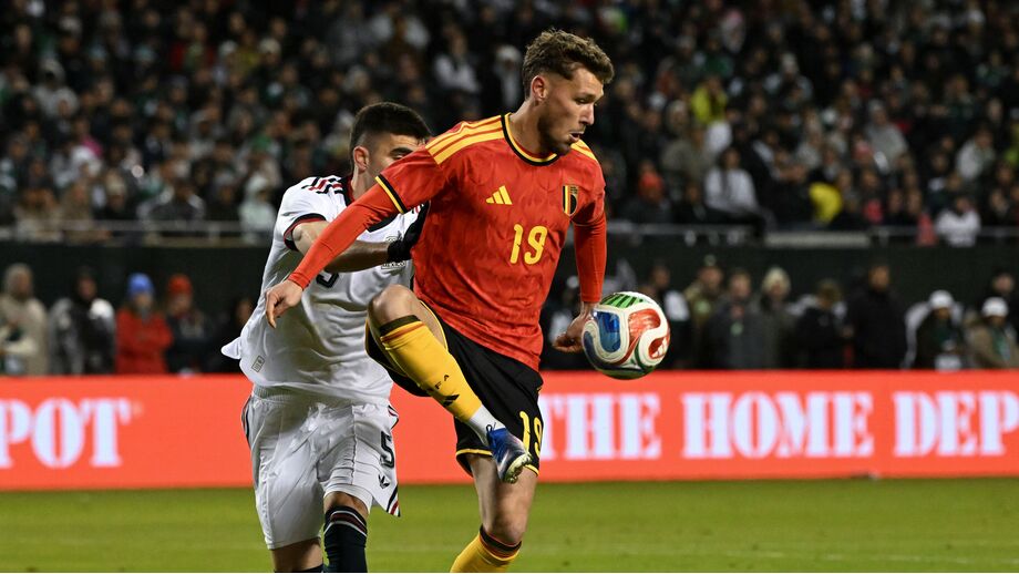 Lucas Stassin é internacional belga