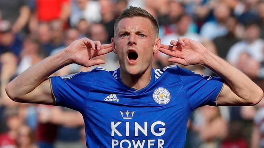 Vardy nos tempos de Leicester