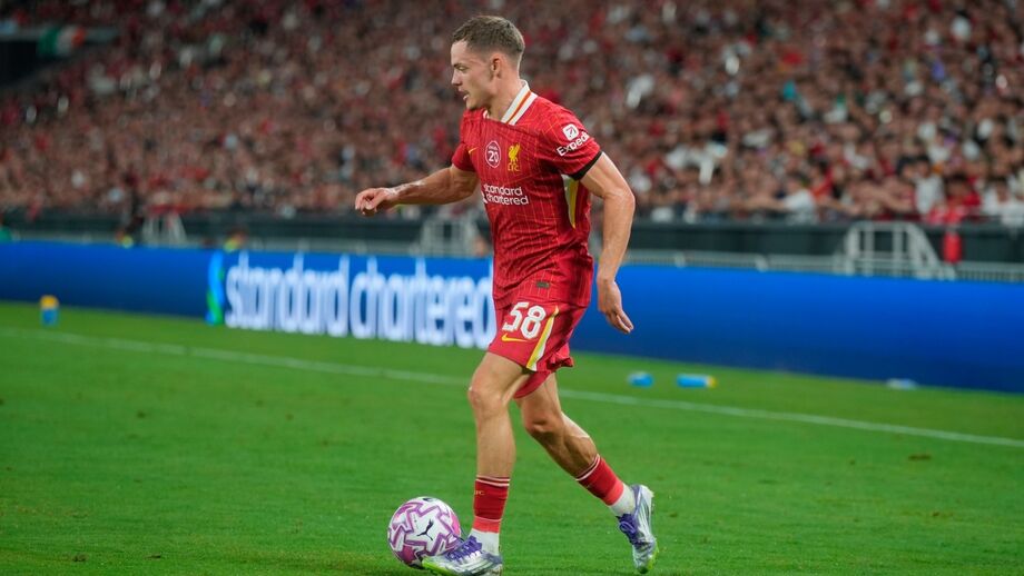 Wirtz em ação pelos reds de Anfield