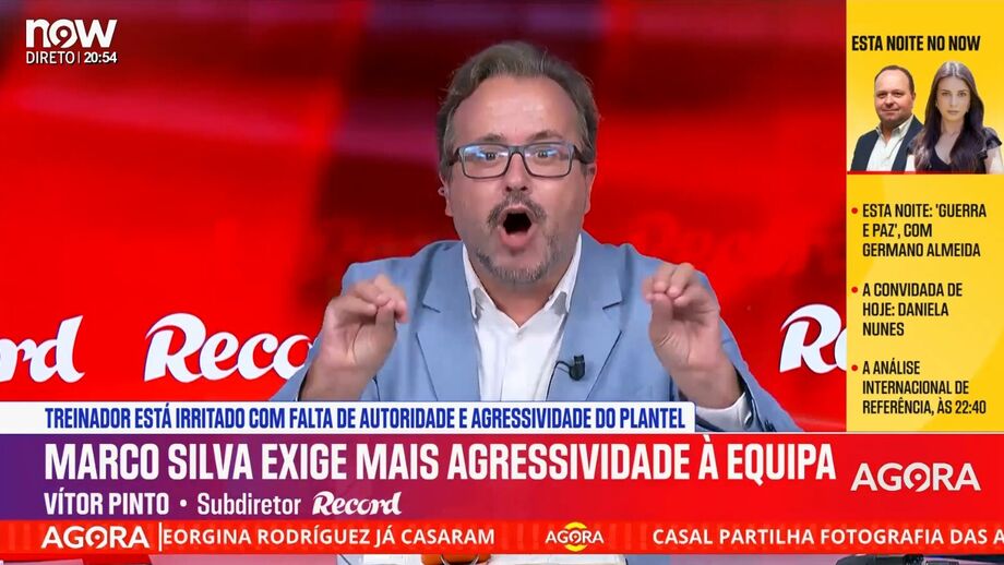 Subdiretor de Record analisa preocupação do treinador das águias