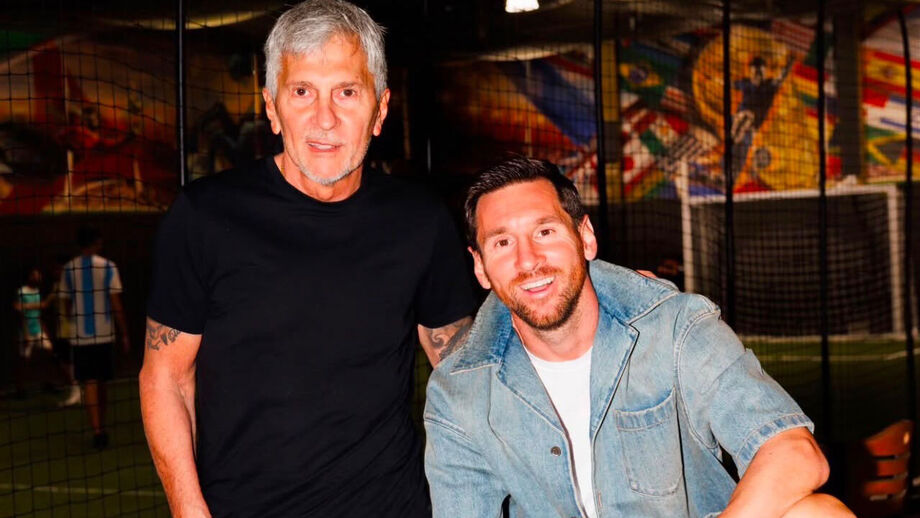 Messi e o pai, Jorge
