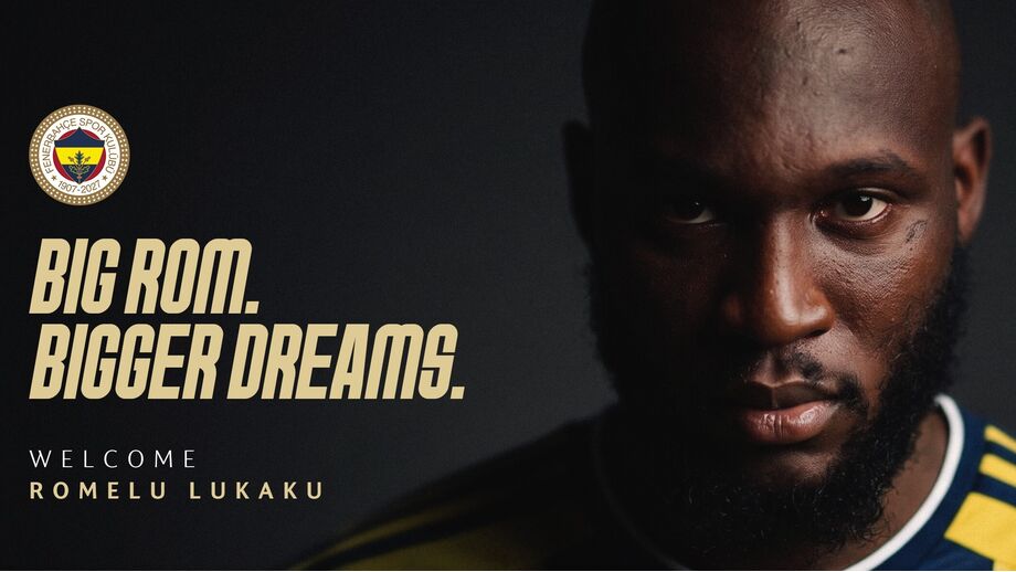 Oficial: Lukaku assina pelo Fenerbahce 