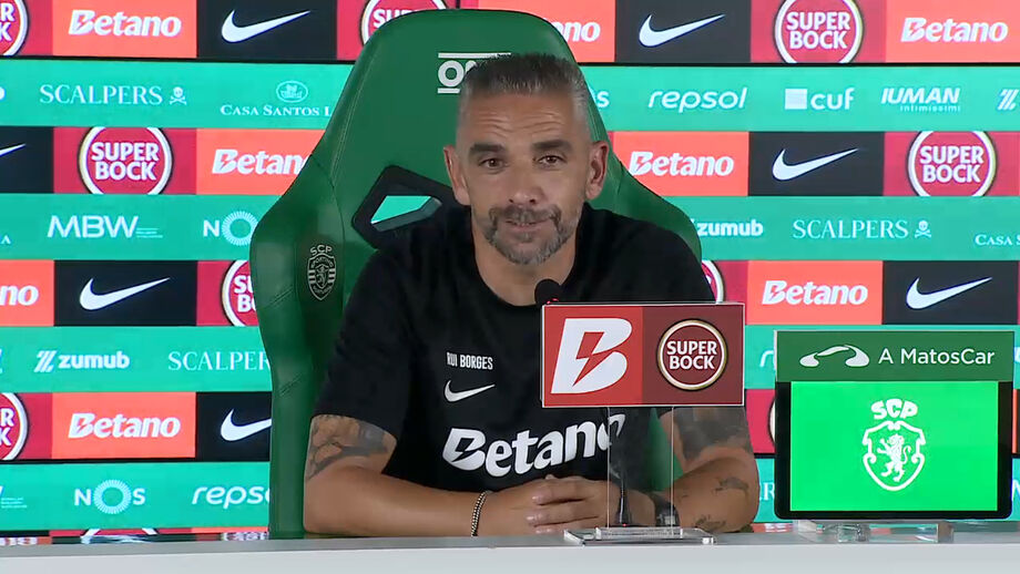 Treinador do Sporting não poupa nos elogios ao reforço leonino