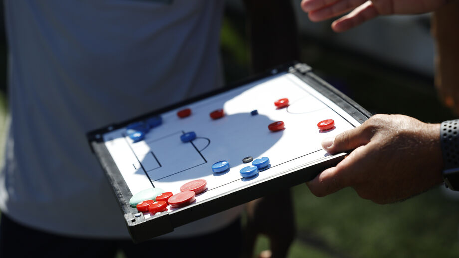 Onde o jogo se desenha antes de acontecer 