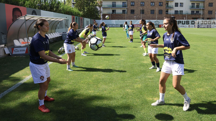 Primeiro Estágio da Jogadora realizou-se há um ano