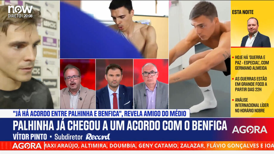 Subdiretor de Record em declarações no programa 'Record na Hora'