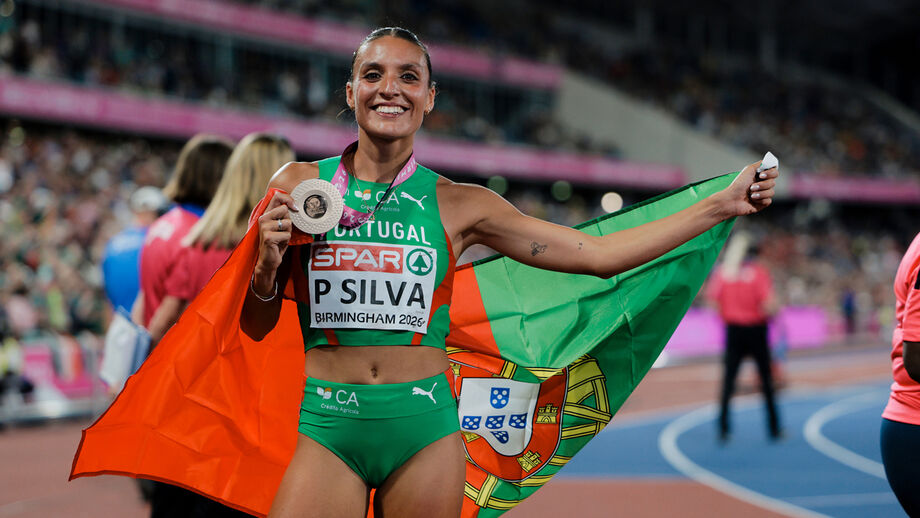 Patrícia Silva medalha de bronze nos 1500 metros do Europeu