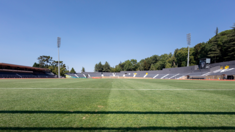 Estádio Municipal de Fontelo em Viseu palco da Supertaça entre Benfica e FC Porto