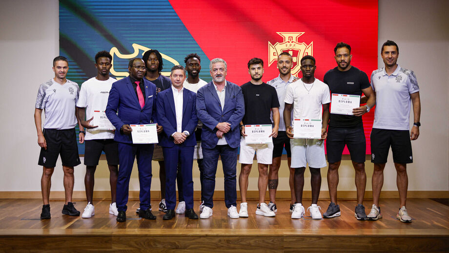 Primeiro curso de arbitragem para jogadores realizou-se em 2023 